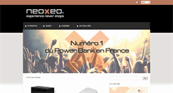 Desktop Screenshot of neoxeo.com